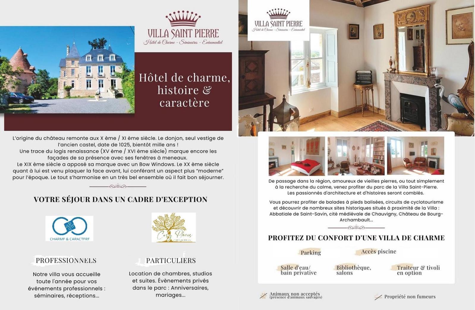 Villa Saint Pierre La Trimouille Exterior foto